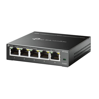 TP-Link DS105GE | Omada 5-Port 10/100/1000Mbps Gigabit Easy Smart Switch