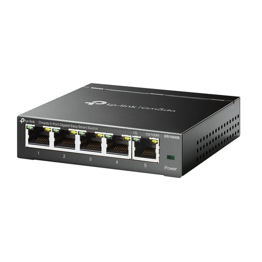 TP-Link DS105GE | Omada 5-Port 10/100/1000Mbps Gigabit Easy Smart Switch