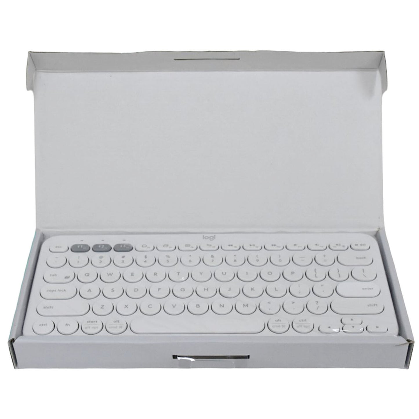 Logitech K380 Wireless Multi-Device Bluetooth Keyboard 78 Keys Off White QWERTY