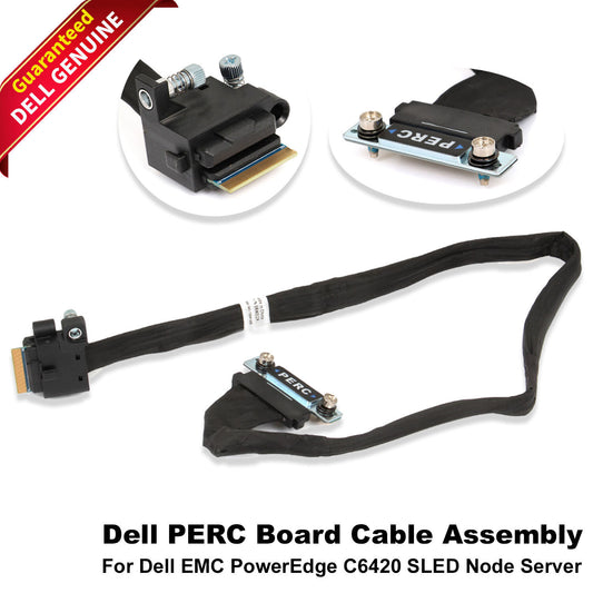 Lot of 2 Dell EMC PowerEdge C6420 Server Midplane Linking PERC Board Cable 8WD2X
