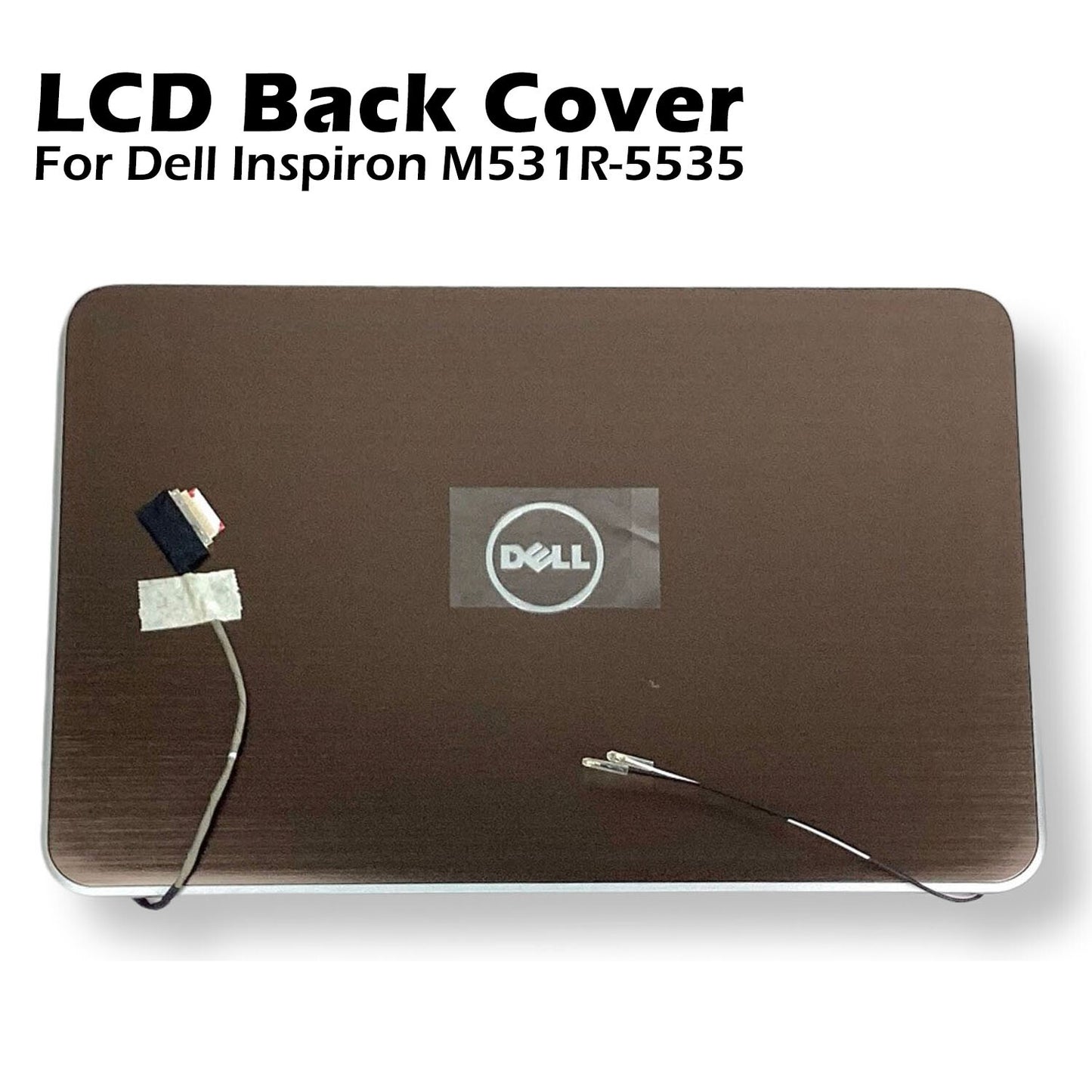 NYCKFGENUINE Dell Inspiron M531R 5535 LCD Back Cover Top Lid 15.6" JCK2F