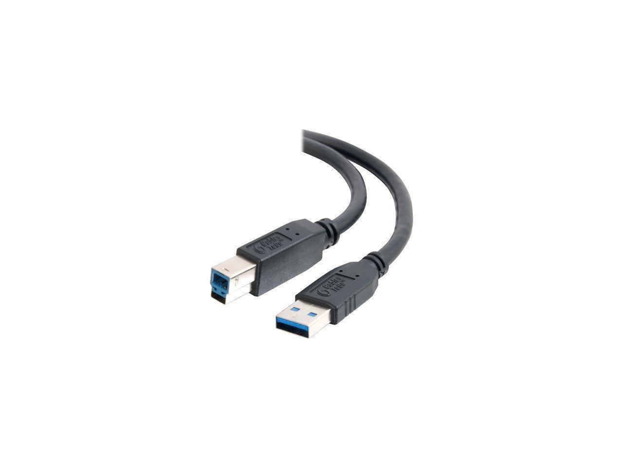 C2G 54174 2M USB 3.0 A MALE TO B MALE CABLE (6.5FT)