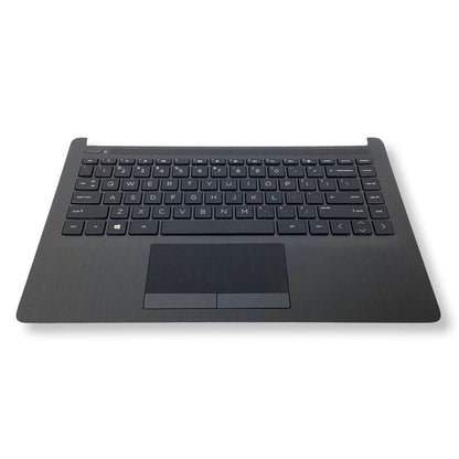 HP Pavilion 14CF 14DF 14DK Palmrest Non-Backlit US Keyboard Touchpad L24818-001