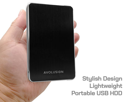 Avolusion M2 Series 1TB USB 3.0 External Portable Hard Drive (For Xbox One X, S)