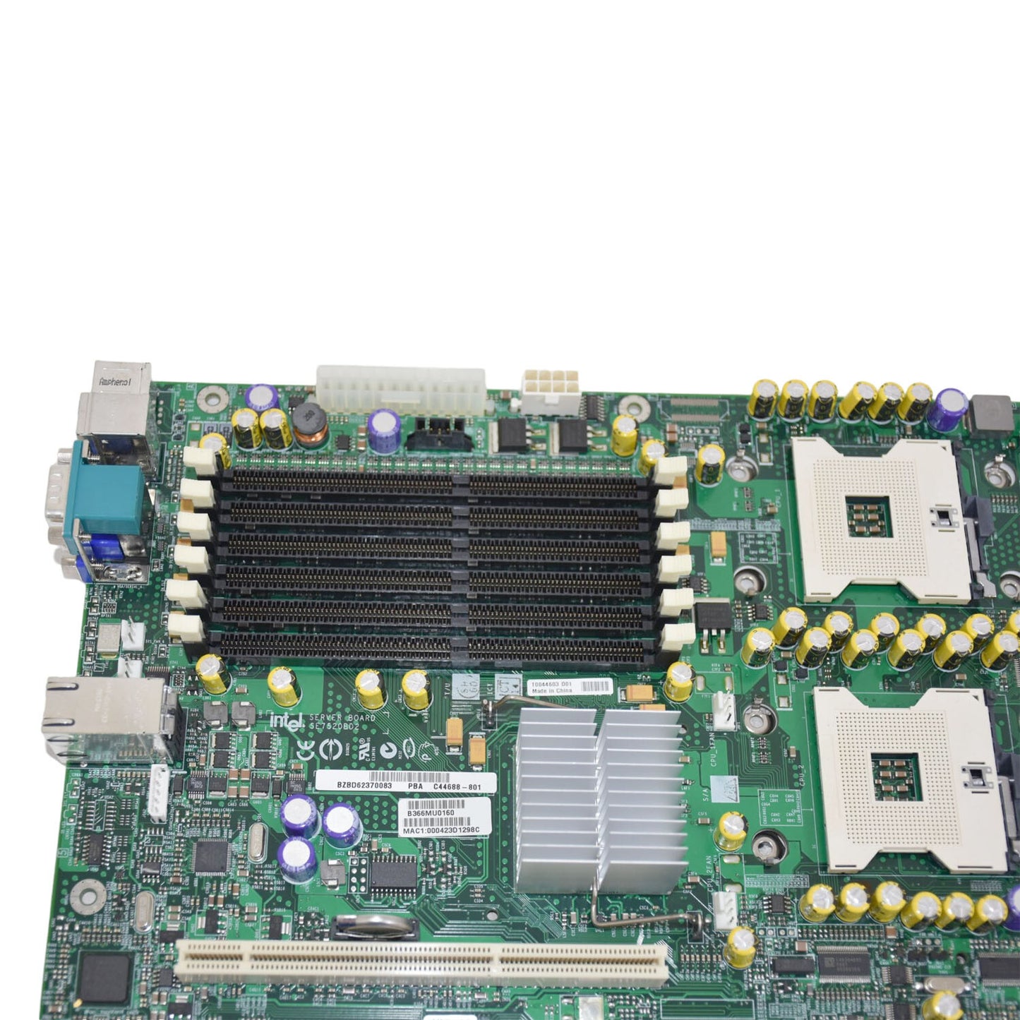 New Intel SE7520BD2 E7520 Chipset Dual Socket-604 6 Slots Motherboard C44688-801