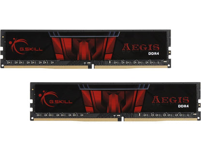 G.SKILL Aegis 16GB (2 x 8GB) DDR4 3000 (PC4 24000) Intel XMP 2.0 Desktop Memory