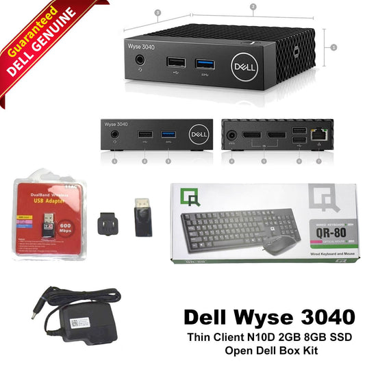 Dell Wyse 3040 Thin Client N10D THINOS 8.5 2GB RAM 8GB SSD Keyboard Mouse 9D3FH