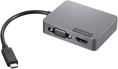 New Lenovo USB-C Travel Hub Gen2 Portable HDMI VGA USB-A Ethernet - 4X91A30366