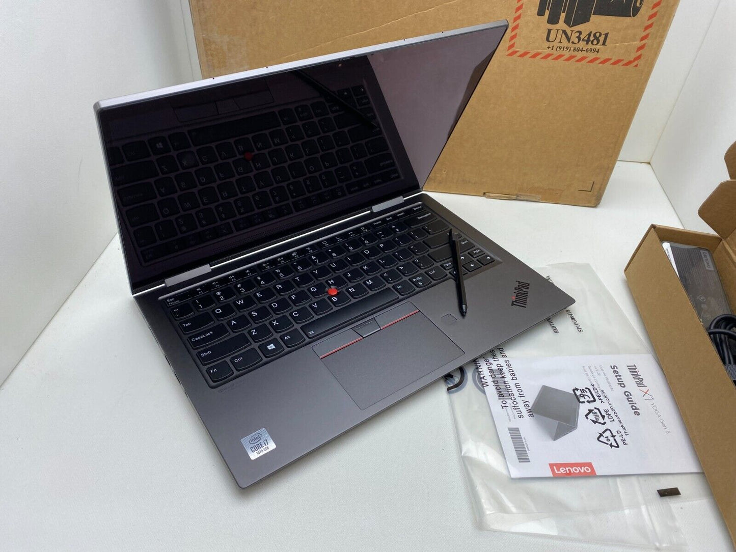 Lenovo ThinkPad X1 Yoga 5th Gen 14" (256GB, Core i7 10th Gen. , 8GB, Touch, Pen