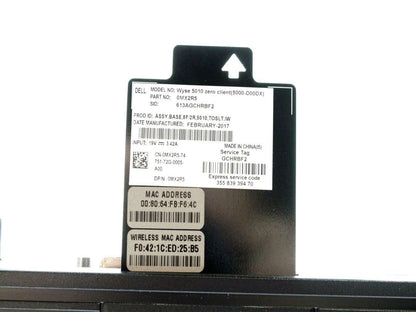 Dell Wyse 7010 Thin Client AMD G-T56N 1.65GHz 4GB RAM 16GB SSD RJ45 WES7 6KC5H