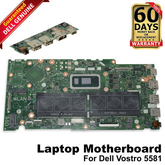 Dell Vostro 5581 Intel Core i5-8265U 1.6GHz DDR4 Laptop Motherboard 4G9HV
