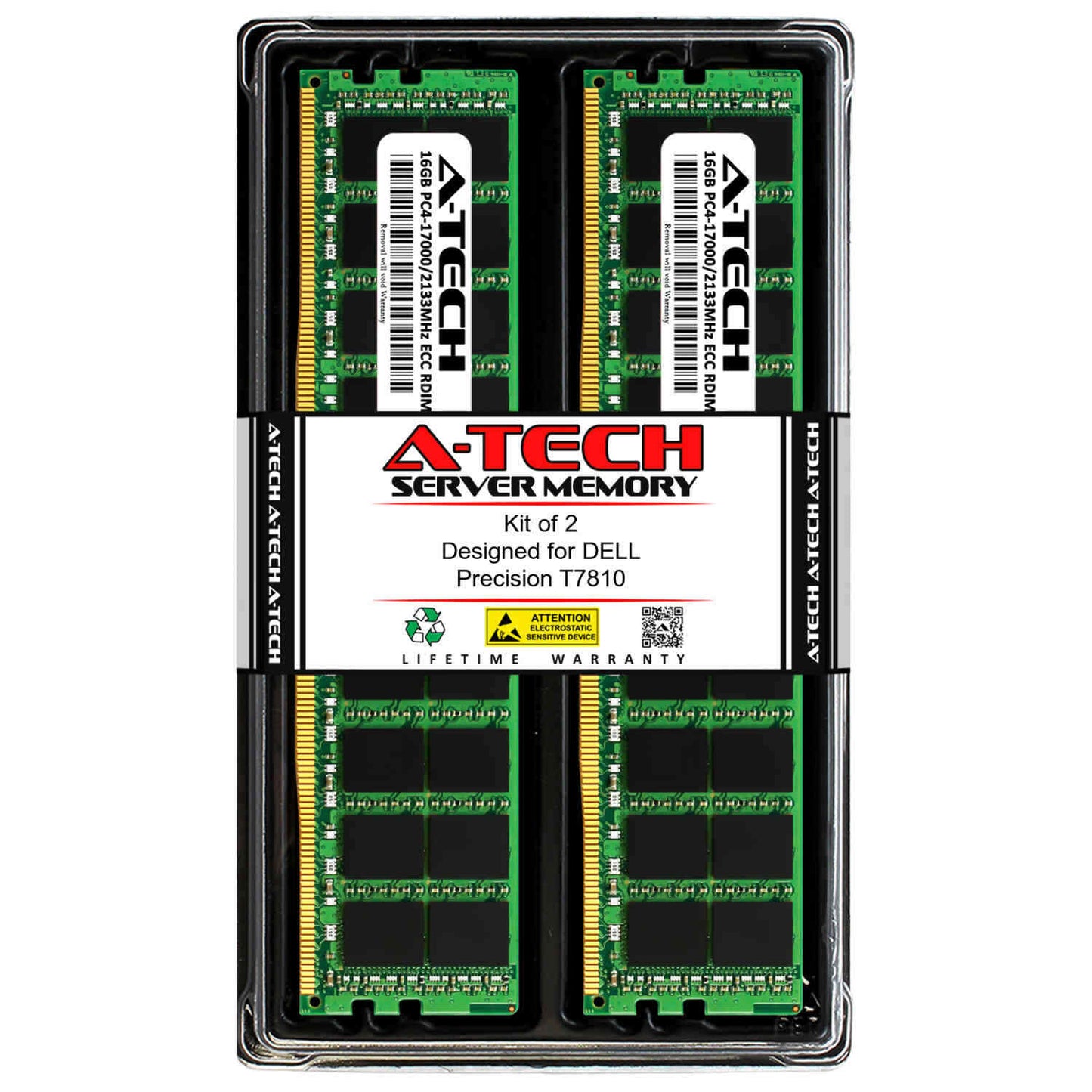 32GB 2x 16GB PC4-2133 RDIMM Dell Precision R7910 T7810 Memory RAM