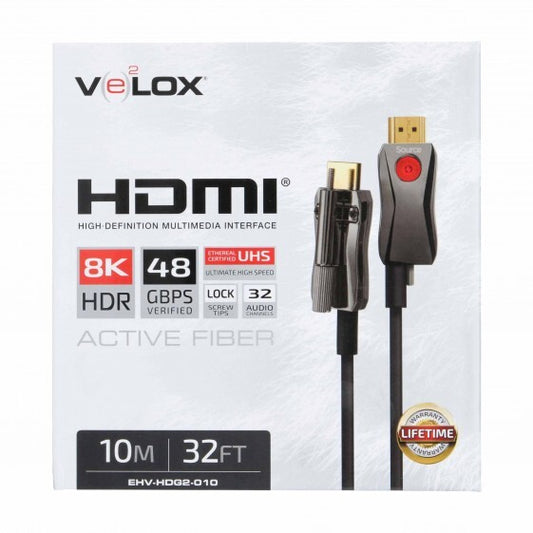Metra 8K Fiber Ultimate High Speed HDMI Cable - 10 meters EHV-HDG2-010