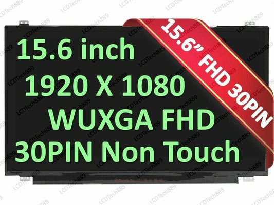 15.6" FHD Led Lcd Screen for Dell Latitude 3550 E5550 E6540 Laptops YHDGT 30 Pin