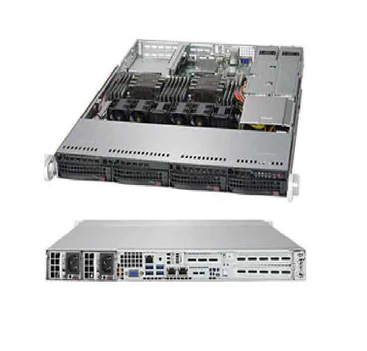 SuperMicro CSE-815TQC-R706WB2 1U SC815 WIO Chassis w/ Redundant 750W Chassis