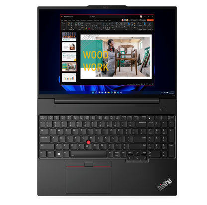 New Lenovo ThinkPad E16 Gen 1 16" WUXGA i7-1355U 40GB 1TB SSD FPR FHD Cam W10P