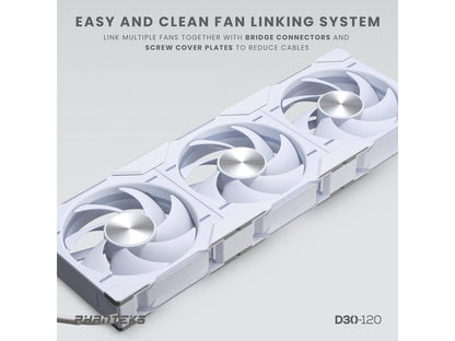 Phanteks CASEFANS PHANTEKS PH-F120D30_DRGB_PWM_WT01 R