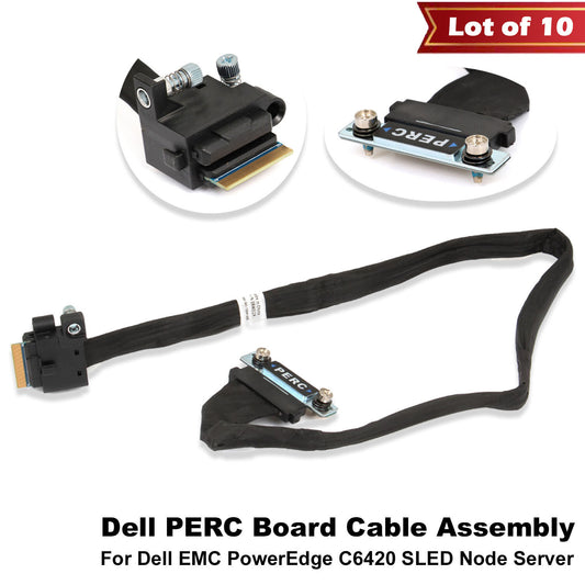 Lot 10 Dell EMC PowerEdge C6420 Server Midplane Linking PERC Board Cable 8WD2X