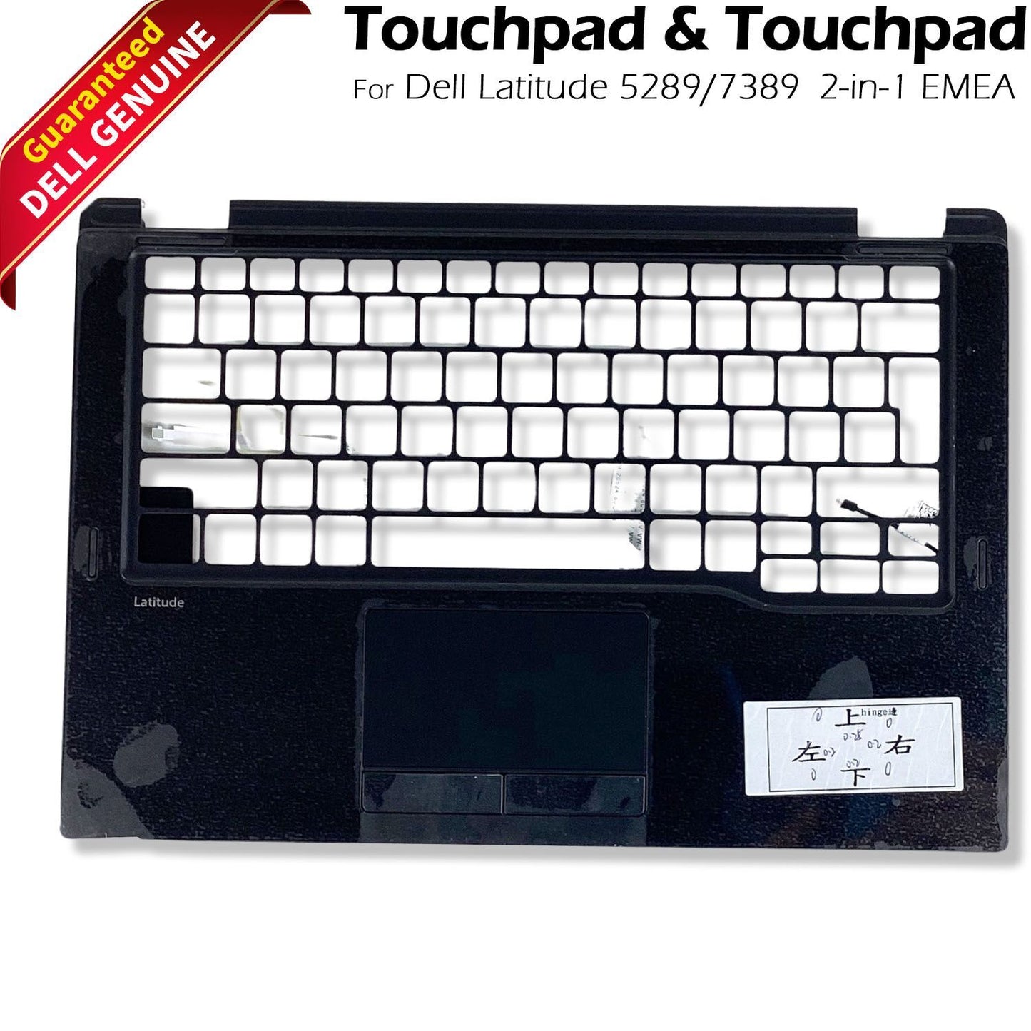 Original Dell Latitude 5289 7389 2-in-1 Palmrest Touchpad Assembly TTF77 CD2FD