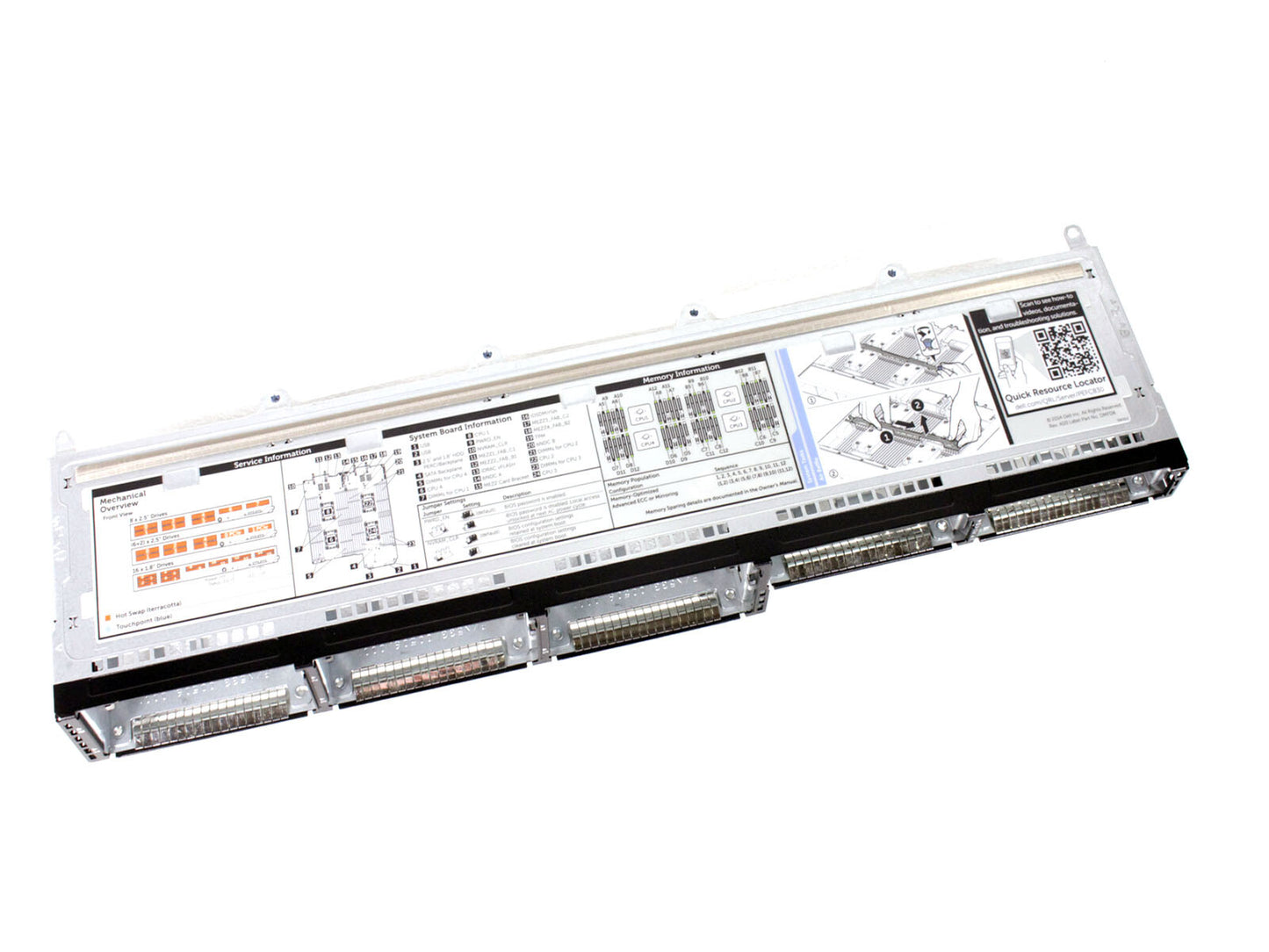 New Dell FC830 1.8-Inch 16-Port 2.5-inch 8-port Hard Disk Back Panel Rack 0P7RW