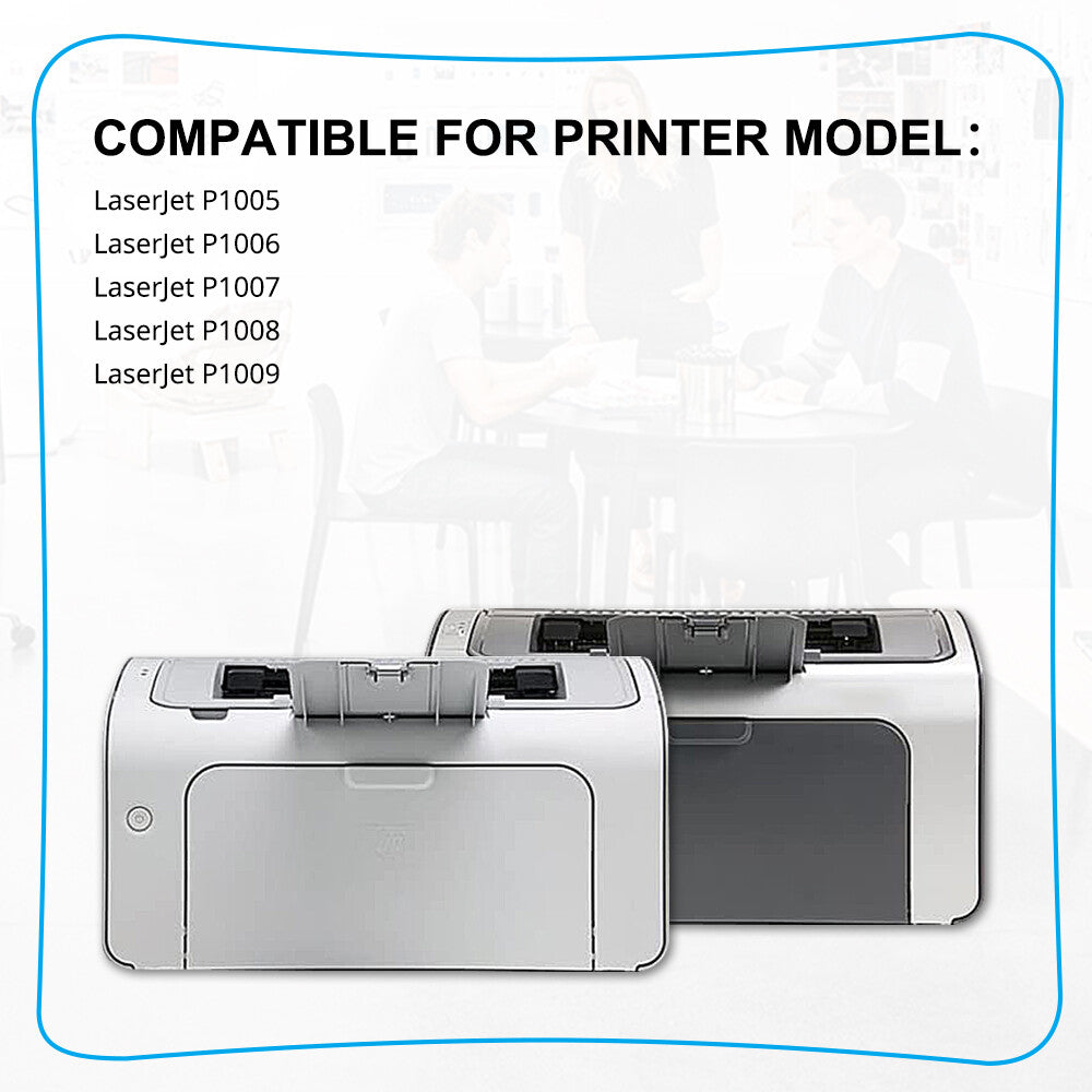 10Pk/Pack 35A CB435A Toner Cartridge HP LASERJET P1005 P1006 P1003 P1009 Printer