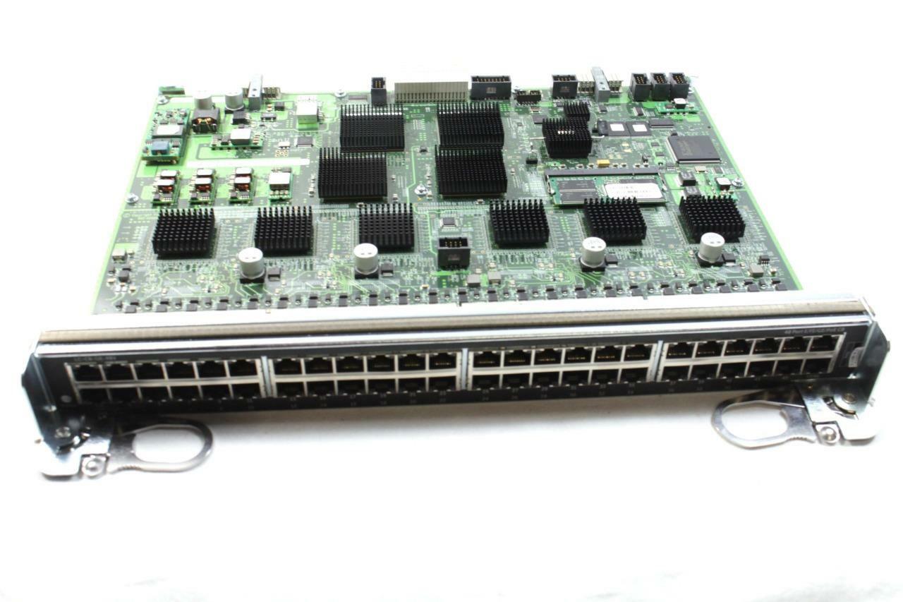 Dell LC-CB-GE-48V 48-Port 1000B-T Line Card Y1PP2 E48VB 48Port E/FE/GE/PoE CB