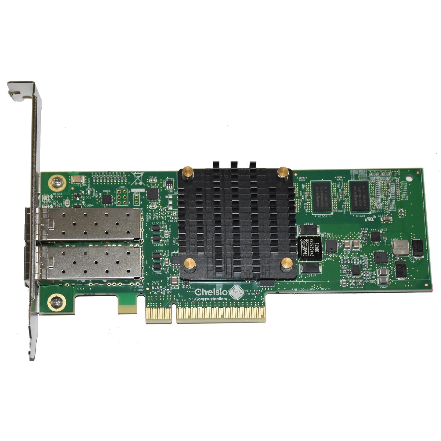 Dell Chelsio T520-CR 2-Ports 10Gb/s SFP+ PCIe 3.0 FH Network Adapter CNA PDHV4