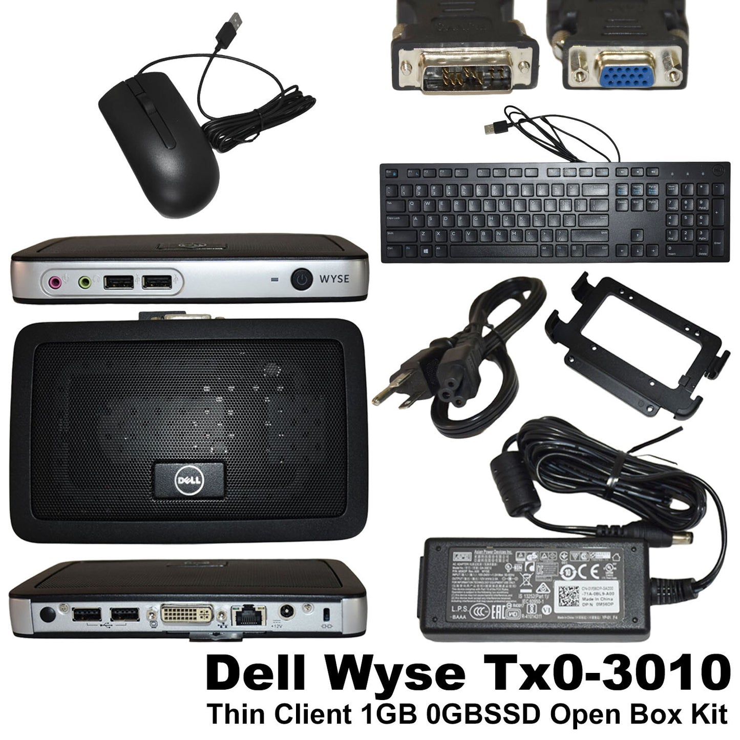 Dell Wyse Tx0 3010 Thin Client MARVEL PJ4 v7 1.0GHz 1GB RAM THINOS 8.1_027 PHRX3