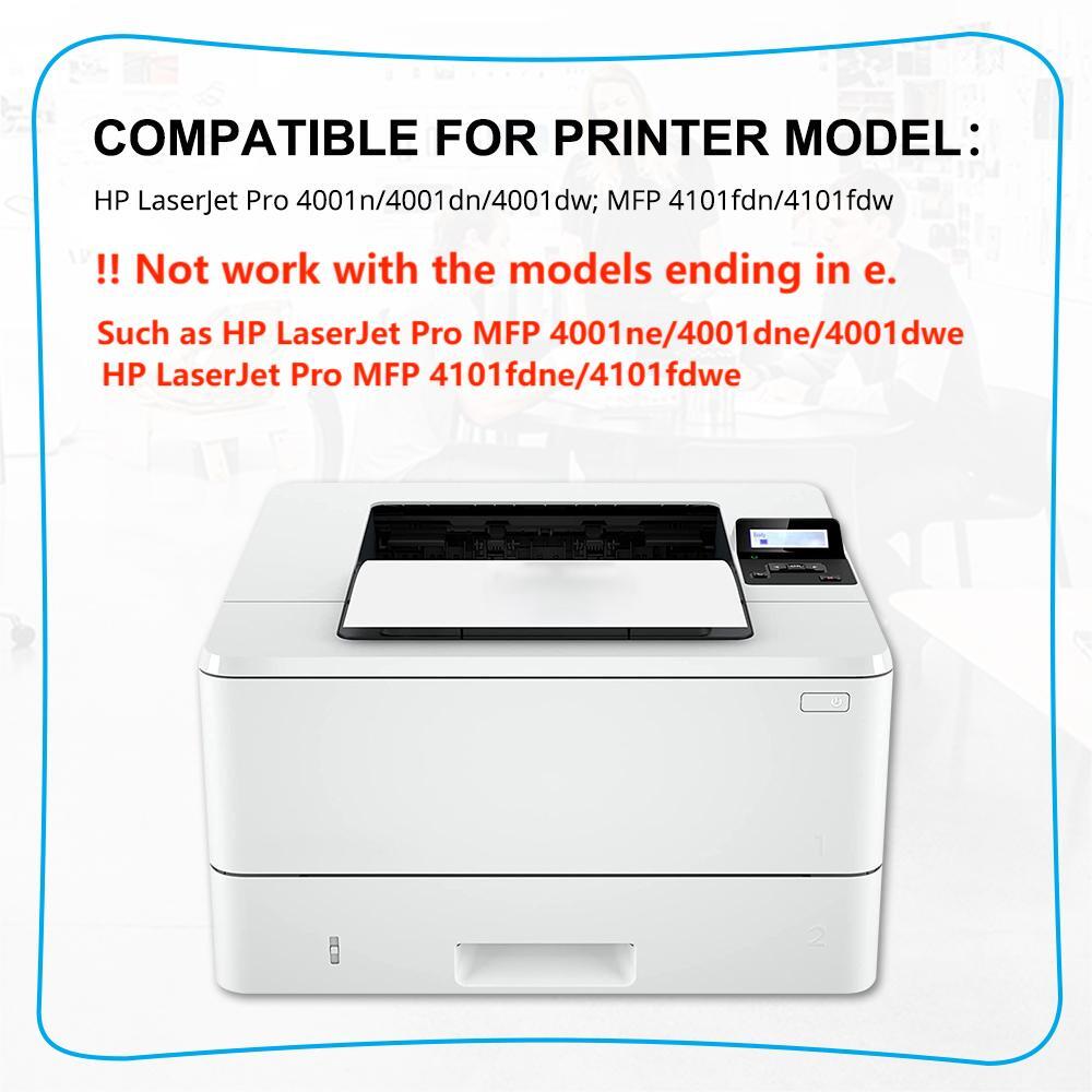 1 Pack 148X Toner Cartridge compatible for HP W1480X LaserJet Pro 4001n 4001dn