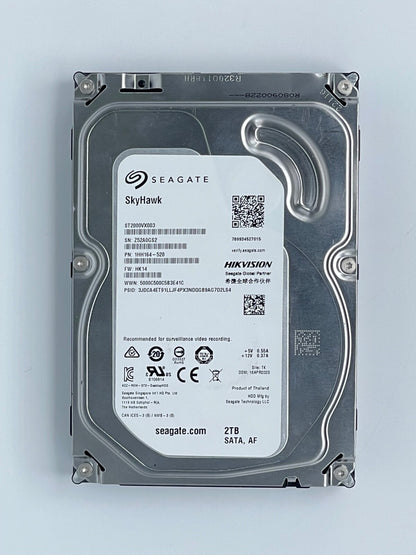 Seagate SkyHawk ST2000VX003 2TB 3.5" SATA 5900RPM Video Recording Internal HDD