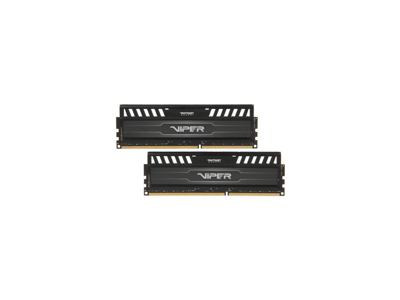 Patriot Viper 3 16GB (2 x 8GB) 240-Pin PC RAM DDR3 1866 (PC3 15000) Desktop Mem