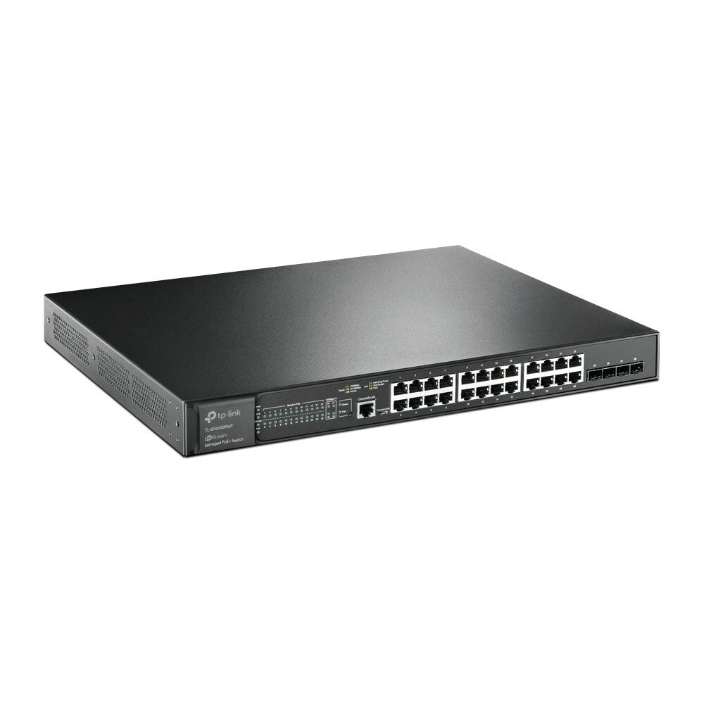 TP-Link TL-SG3428XMP | 24-Port Gigabit L2+ Managed Switch | 24* PoE | 4* 10G SFP