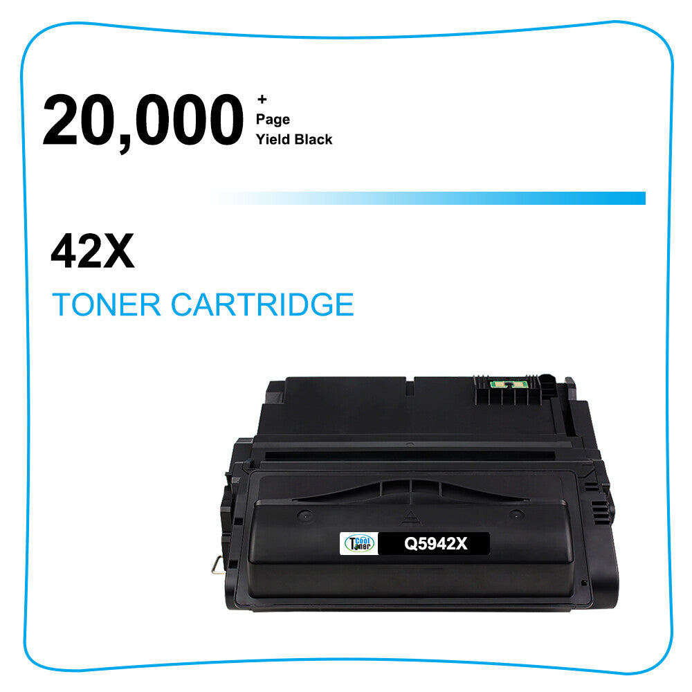 3PK Q5942X 42X Black Laser Toner Cartridges For HP LaserJet 4250 4250n 4350dtn