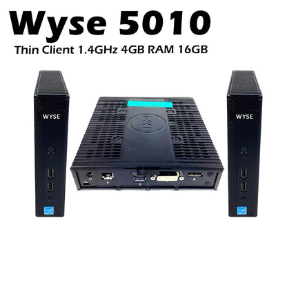 Dell Wyse 5010 Thin Client Dx0D AMD G-T48E 1.4GHz 4GB RAM 16GB Flash WES7 RJ45