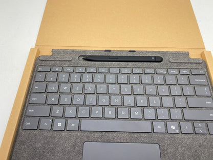 Microsoft Surface Pro Keyboard with Slim Pen for Business (Platinum) 8X8-00164
