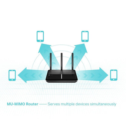 TP-Link Archer A10 AC2600 Smart WiFi Gigabit MU-MIMO Router, Work w/Alexa