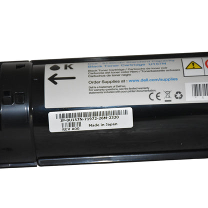 Genuine Dell 5130cdn Color Laser Printer Black 9000 Yield Toner Cartridge U157N