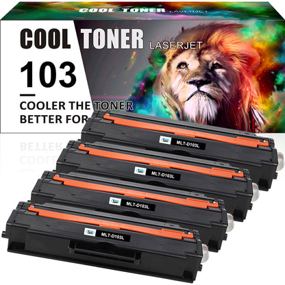 4PK MLT-D103L Toner Compatible for Samsung ML-2950 2955 2955NDS CX-4726F 4728FW