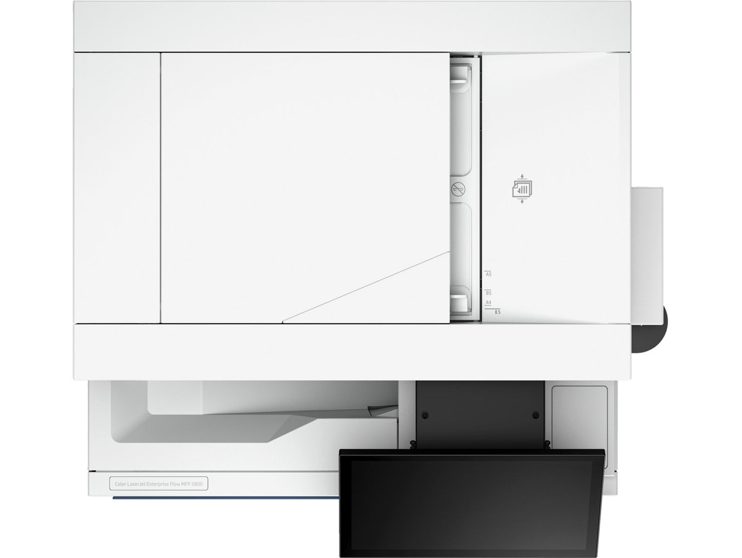 HP Color LaserJet Enterprise Flow MFP 5800zf Laser Printer, Color Mobile Print,
