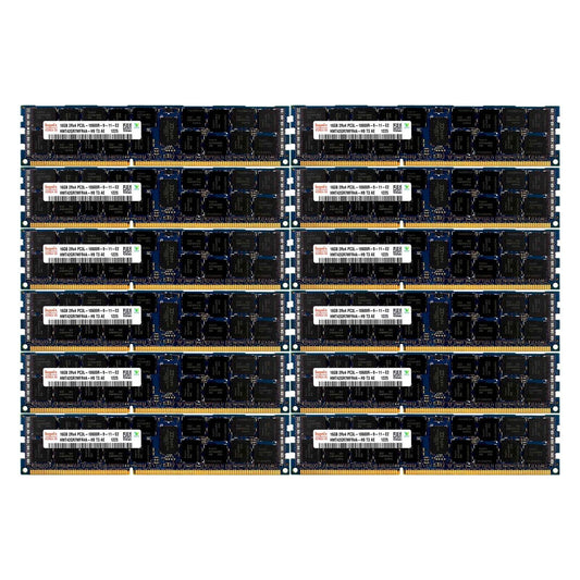 PC3L-10600 12x16GB HP Proliant DL360P DL380E DL380P DL385P DL560 G8 Memory Ram