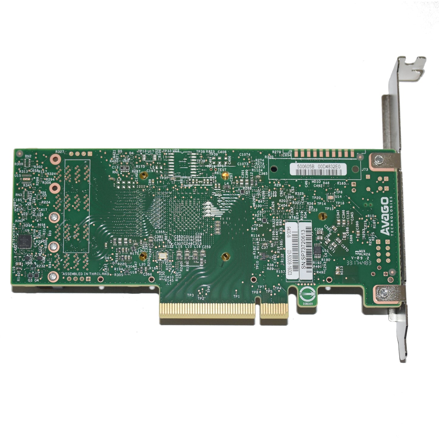 LSI Broadcom 9400-8i SAS 12Gbps 8-Ports PCIe Tri-Mode Storage Host Bus Adapter (NOT FOR HOME PC)
