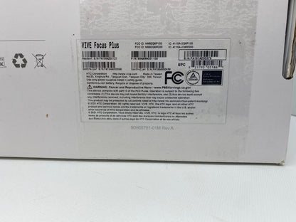 HTC Vive Focus Plus Enterprise VR Headset - White - 99HARH001-00