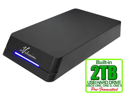 Avolusion 2TB HDDGear Pro External USB 3.0 Gaming Hard Drive for XBOX ONE S / X