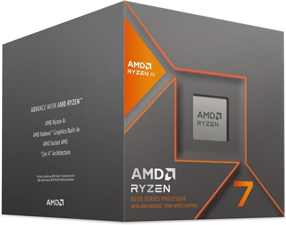 AMD Ryzen 7 8700G Processor (Zen 4) 8-Core 4.2GHz AM5 65W CPU 100-100001236SBX