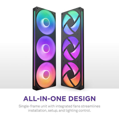 NZXT RF-U36HF-B1 SINGLE-FRAME RGB FAN UNIT NZXT RF-U36HF-B1 R Accessories - PC