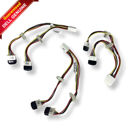 Lot of 4 SATA Power 15-pin Y-Splitter Cable Adapter Male to Female for HDD JJ677