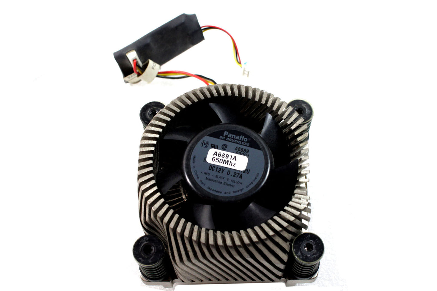 HP A6093-00006 Dimension DC Cooling Fan With Heatsink Assembly FBAA6A40U