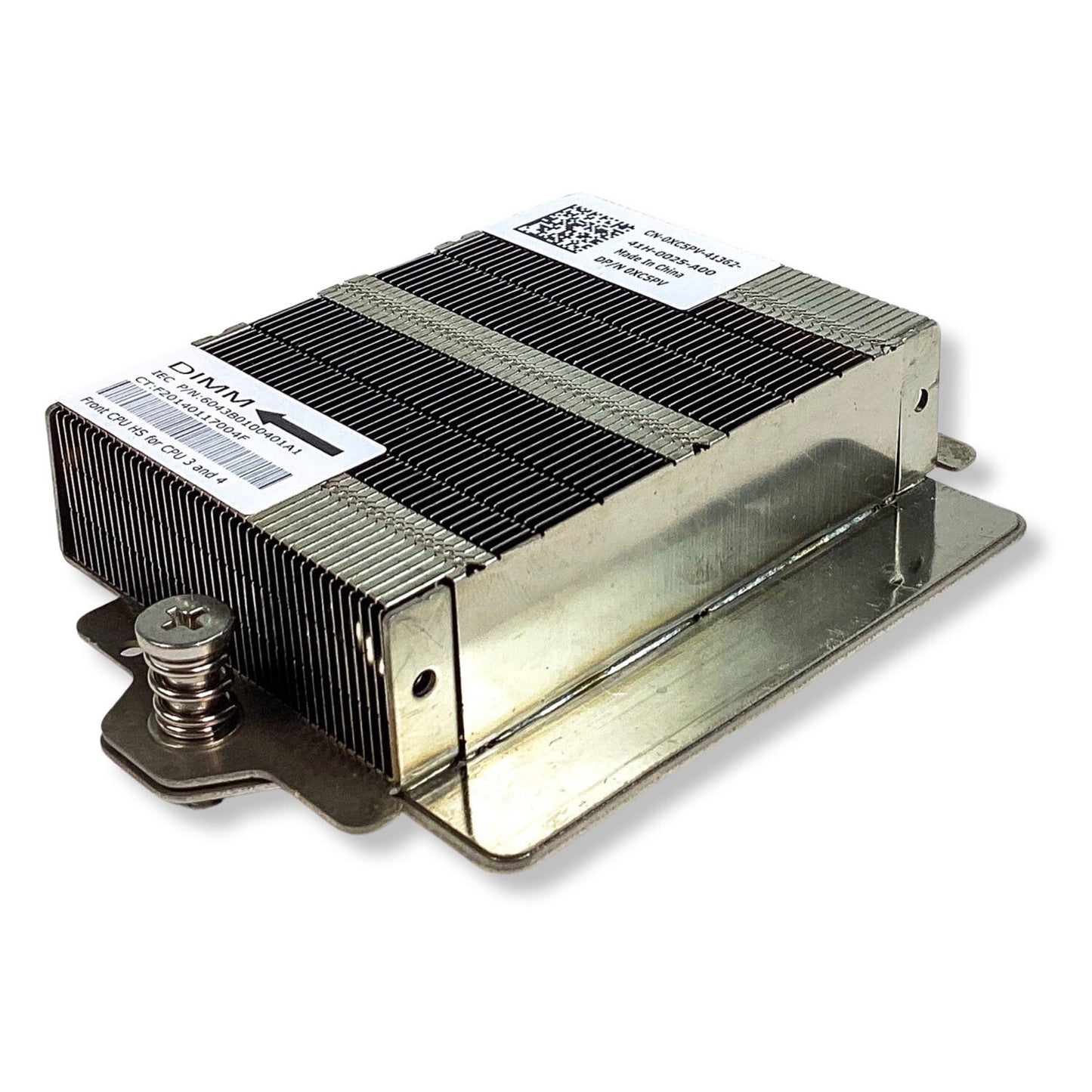 Dell Poweredge C6145 Server Chassis Cooling Heatsink W/O Air Baffle XC5PV