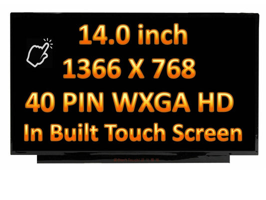 14.0" for HP Chromebook 14A-NA0231NR 14A-NA0240NR LCD Touch Screen Display 40pin