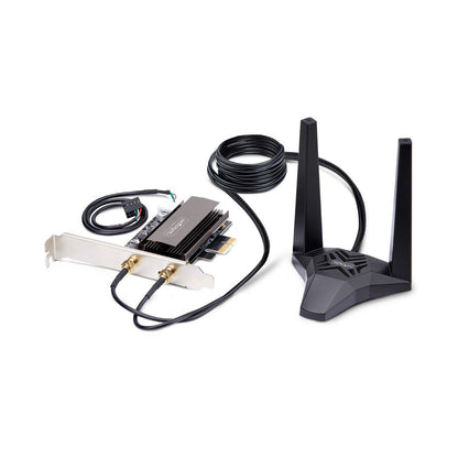 StarTech Wi-Fi 6E PCI-e Adapter Network Card w/Bluetooth 5.3 Mag Base 2x Antenna